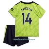 Conjunto (Camiseta+Pantalón Corto) Manchester United Eriksen 14 Tercera Equipación 2022-23 - Niño